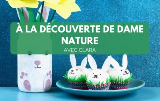 Stage pour les petits. À la découverte de Dame Nature avec Clara. Du 28 au 30 avril à la MécO